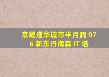 京畿道华城市半月洞 976 新东丹海森 IT 塔